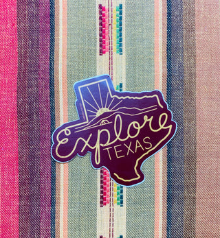 Explore Texas Sticker