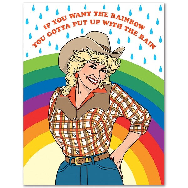 Dolly Rainbow Card