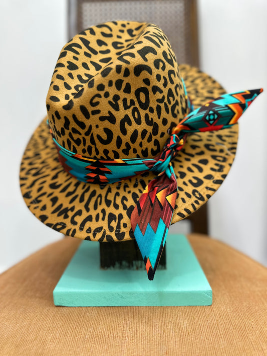 Primo Tan Fuego Leopard Panama Hat