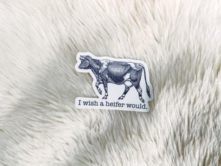 Sassy Heifer Stickers