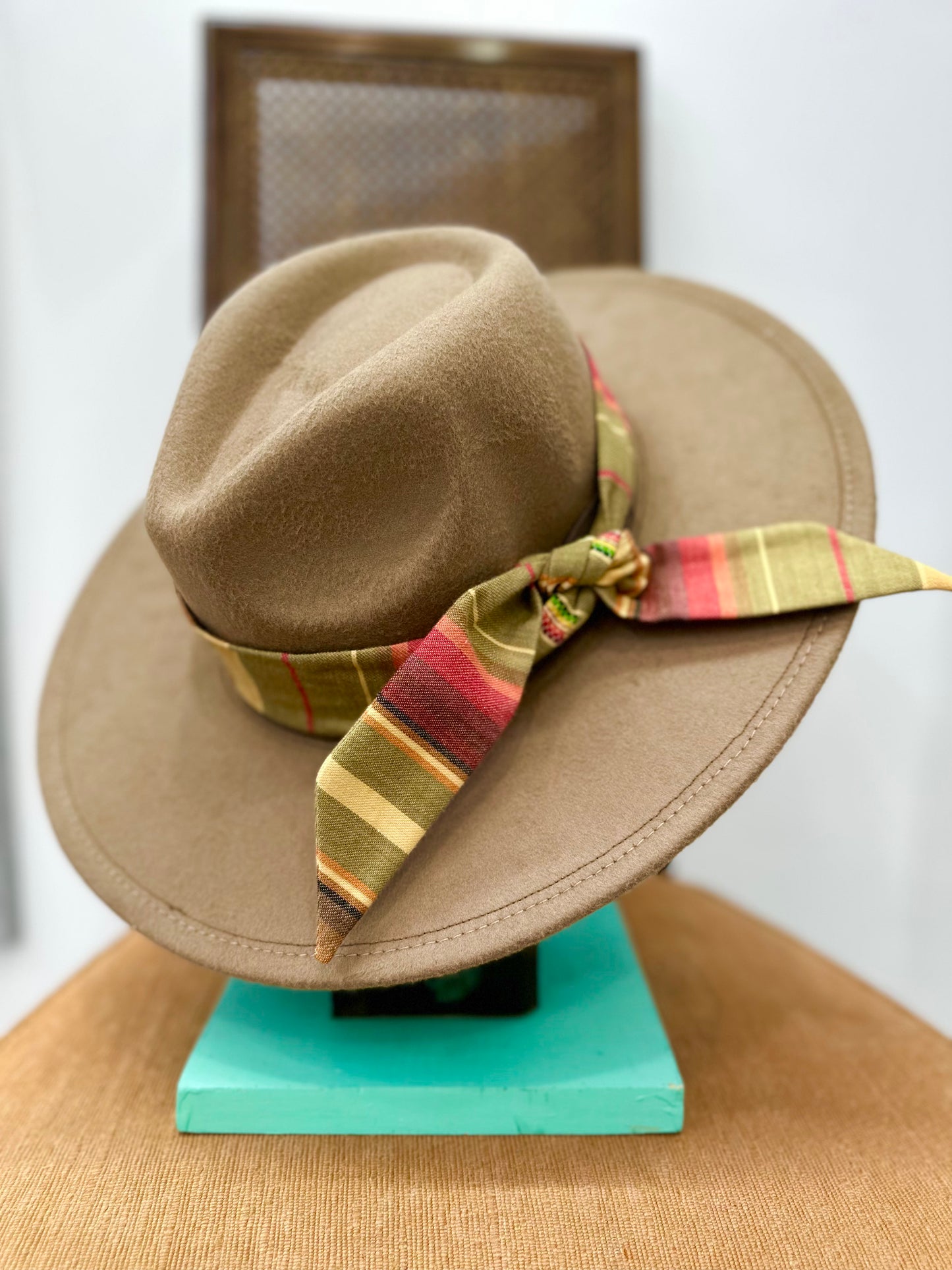 Pretty Pleasant Chocolate Mojave Serape Hat