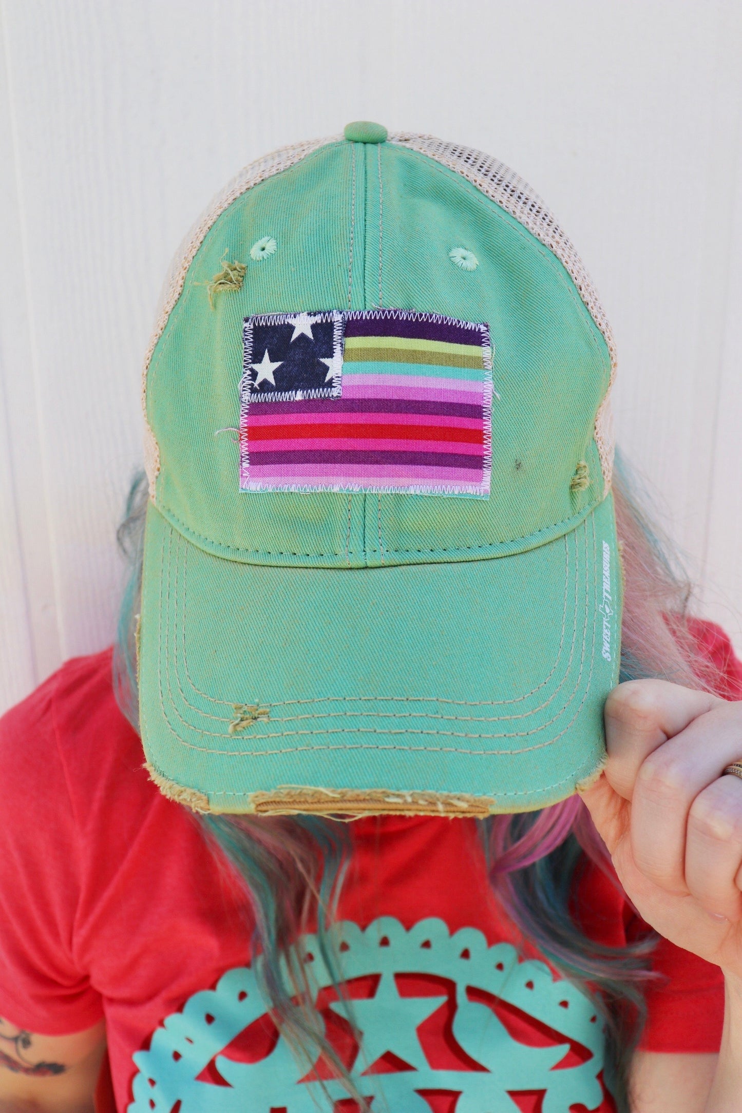 Piñata Purple Flag Trucker Hat [All Colors]