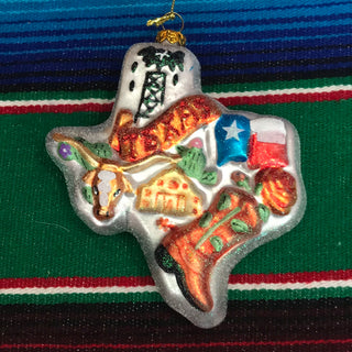 Texas Souvenir Ornament