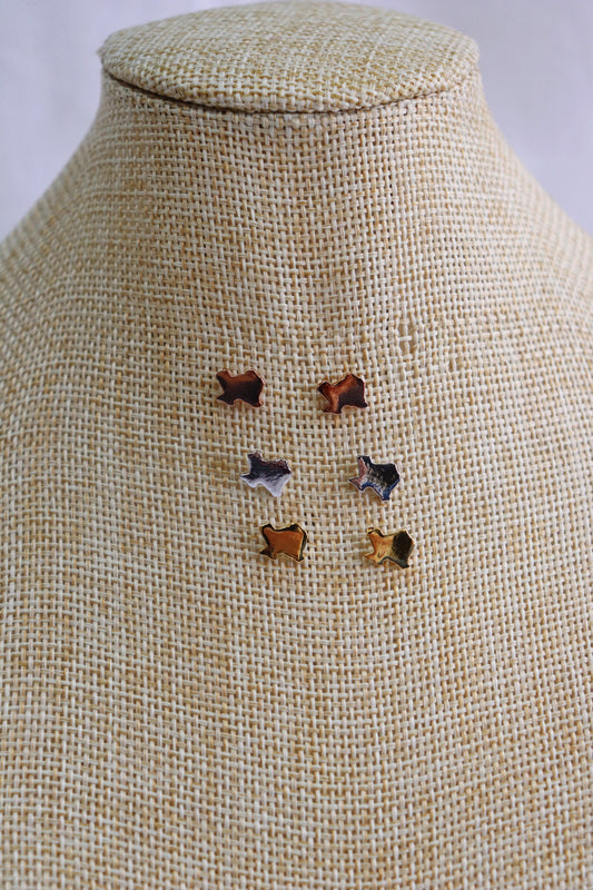 Mini Texas Stud Earrings [3 Colors]