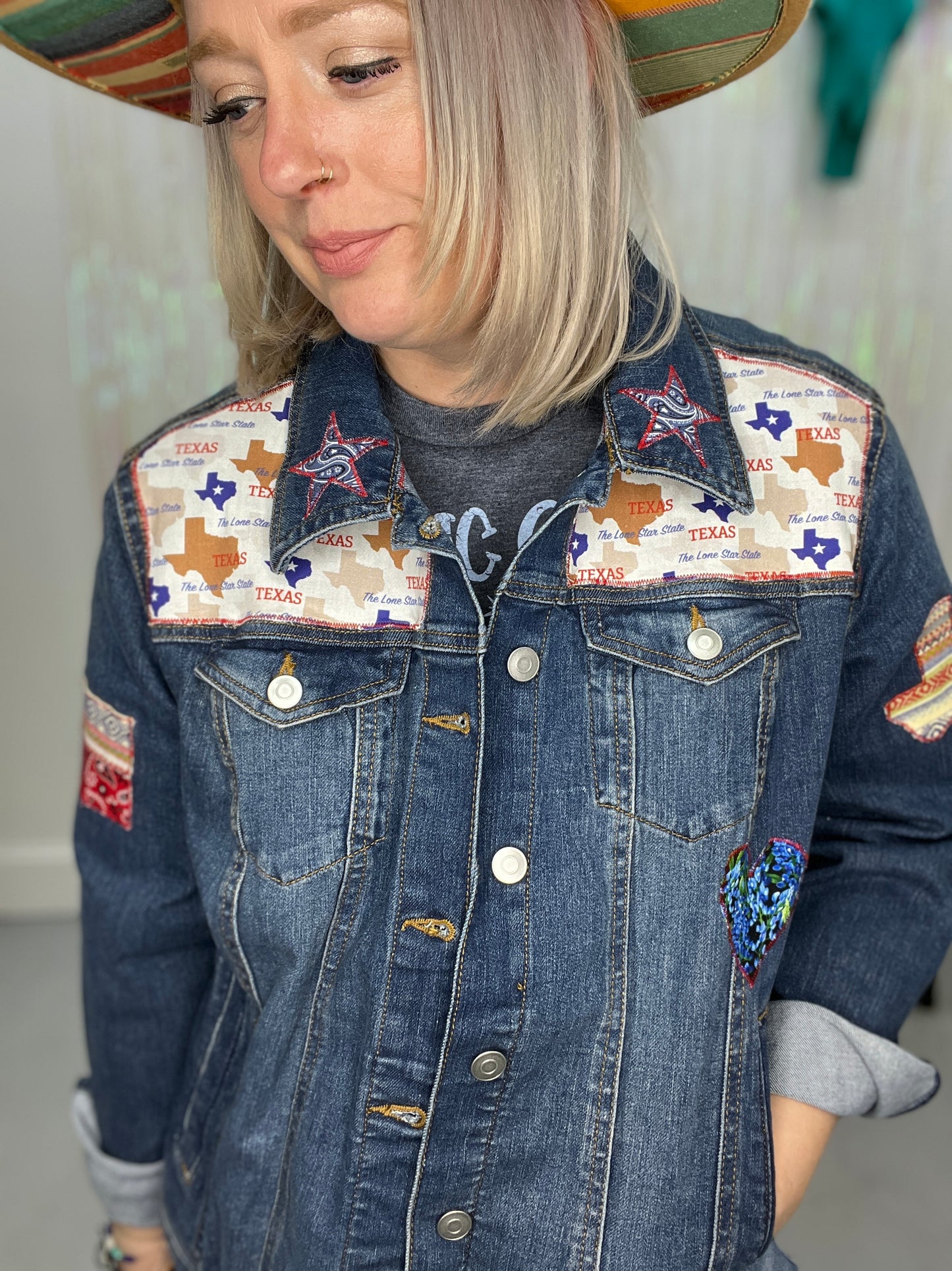 Howdy Verano Serape Jacket [Large]