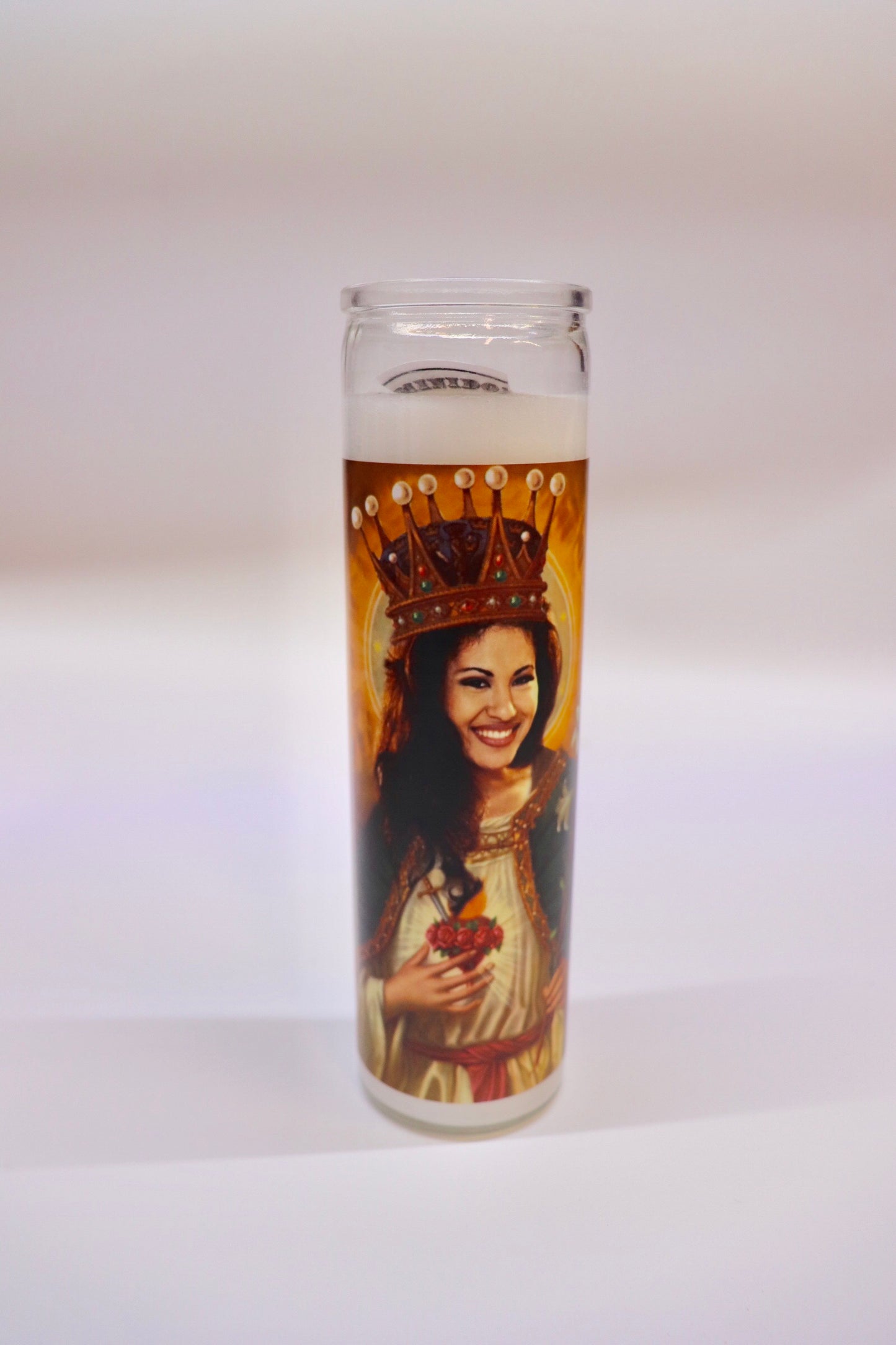Selena Celebrity Saint Candle