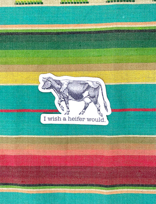 Sassy Heifer Stickers