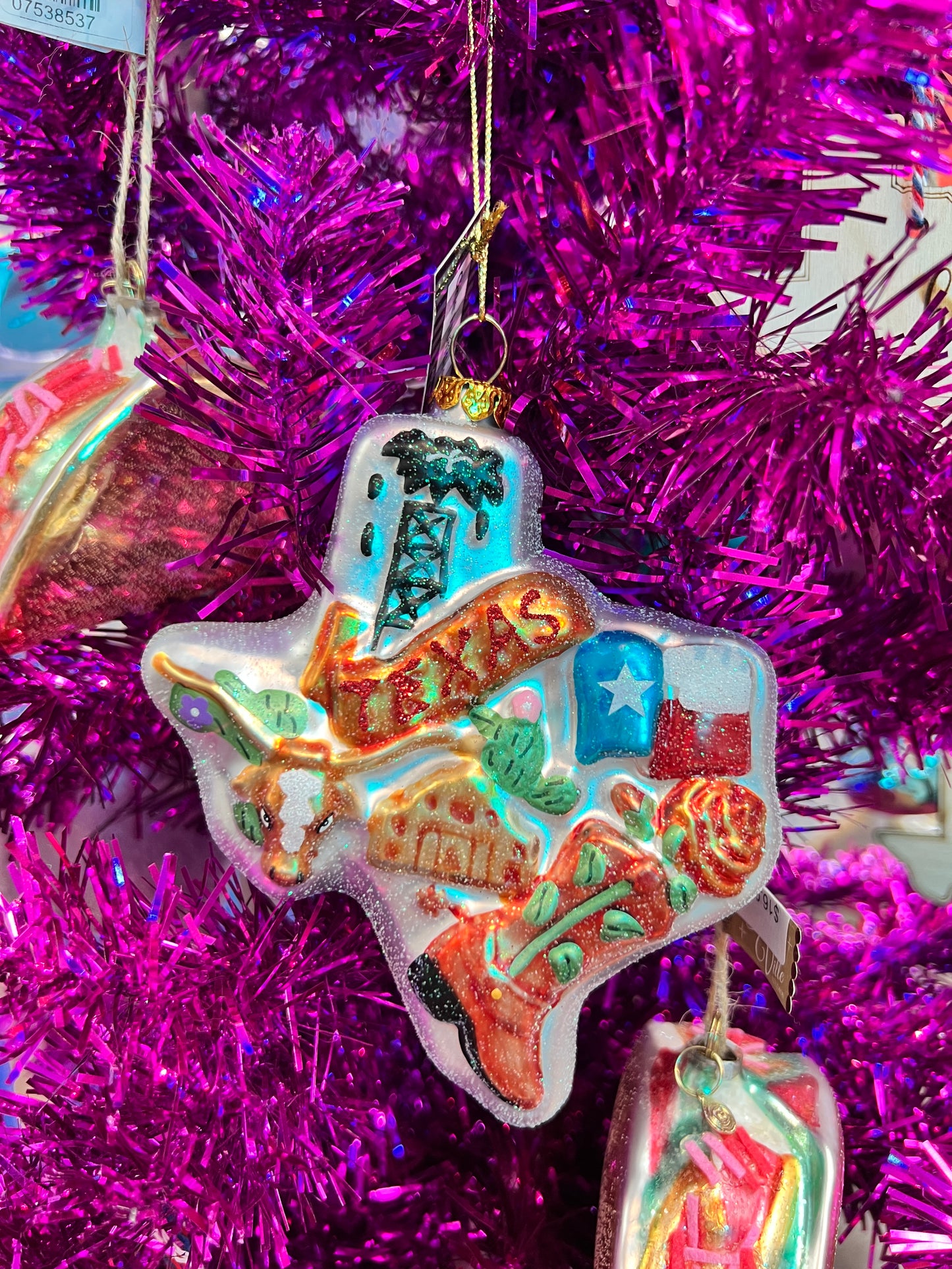Texas Souvenir Ornament