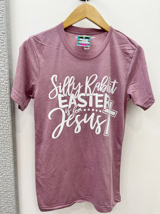 Easter is for Jesus Tee [Mauve]