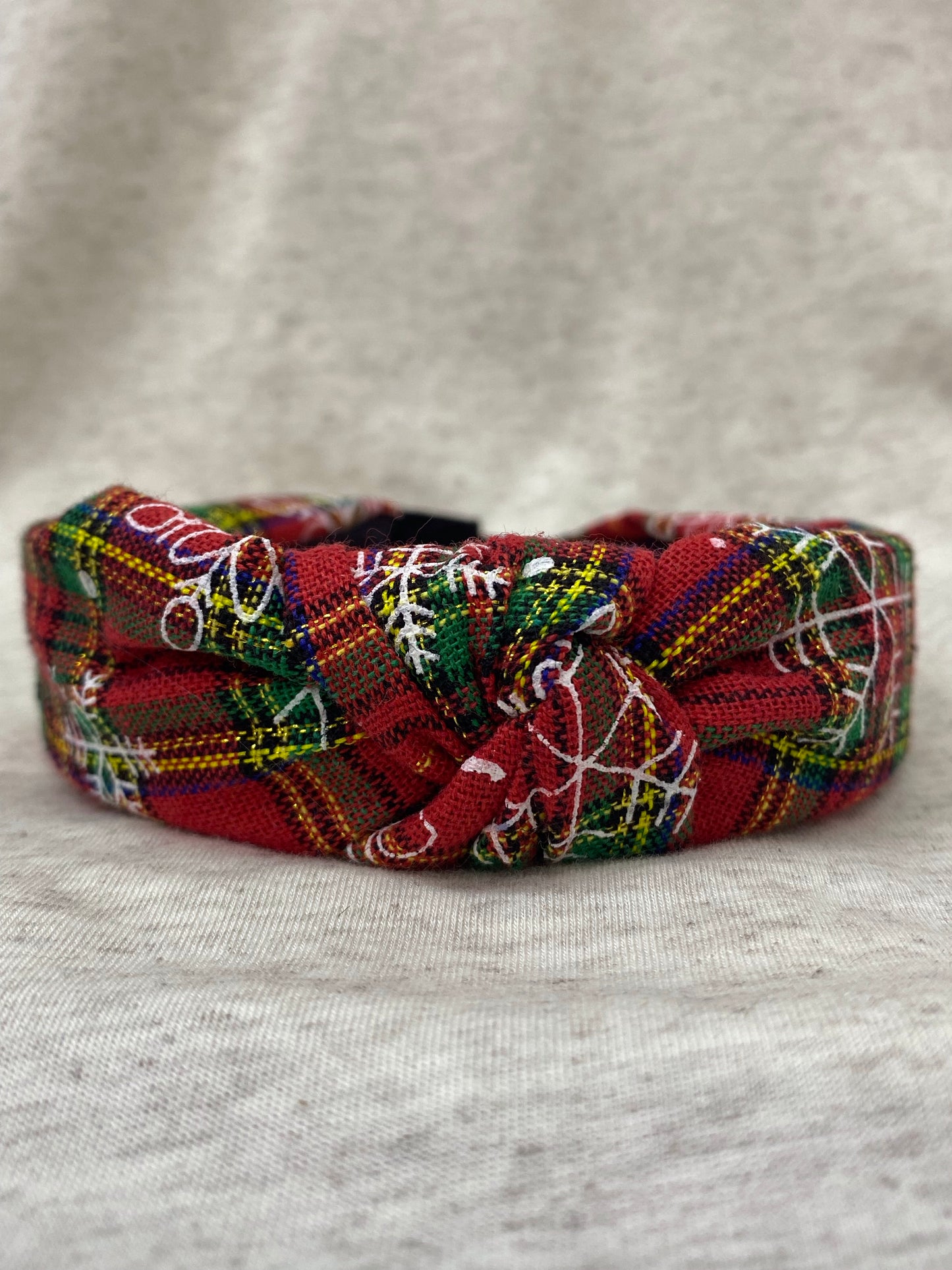 Holiday Plaid Knotted Headband [6 styles]
