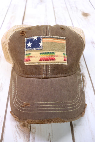 Mojave Serape Flag Trucker Hat [All Colors]