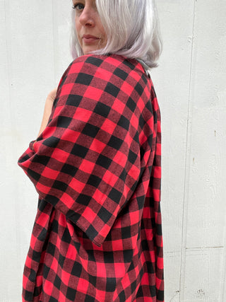 Holiday Flannel Kimonos