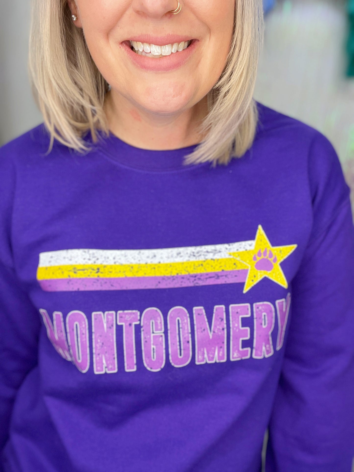 Montgomery Game Day Crew Pullover