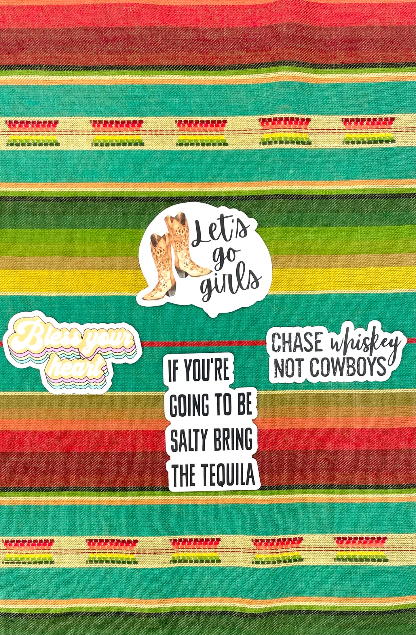Last Call Southern Lady Sass Stickers