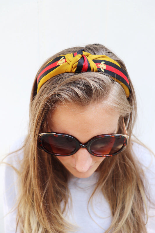 Red & Green Stripe Headband [3 Colors]