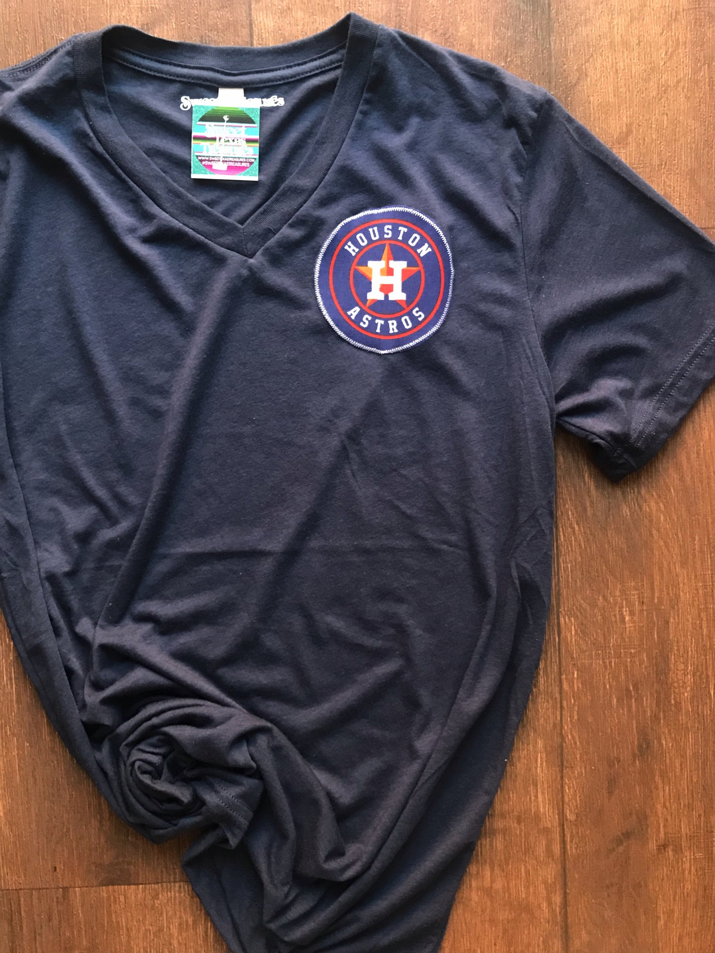 Houston Baseball V-Neck Tee
