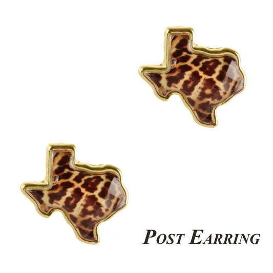 Texas Illusion Stud Earrings [3 Styles]