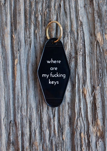 Funny Motel Key Tags [All Styles]